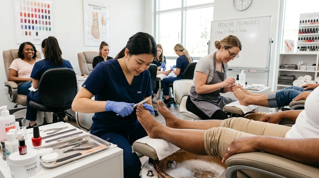 découvrez comment suivre une formation de pédicure sans être podologue et les étapes à suivre pour exercer cette profession en toute légalité.