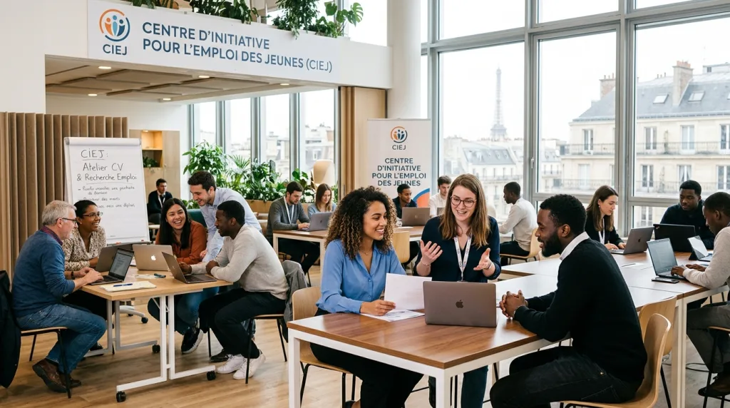 ciej : découvrez le centre d'initiative pour l'emploi des jeunes à paris, dédié à l'accompagnement et au soutien des jeunes dans leur insertion professionnelle.