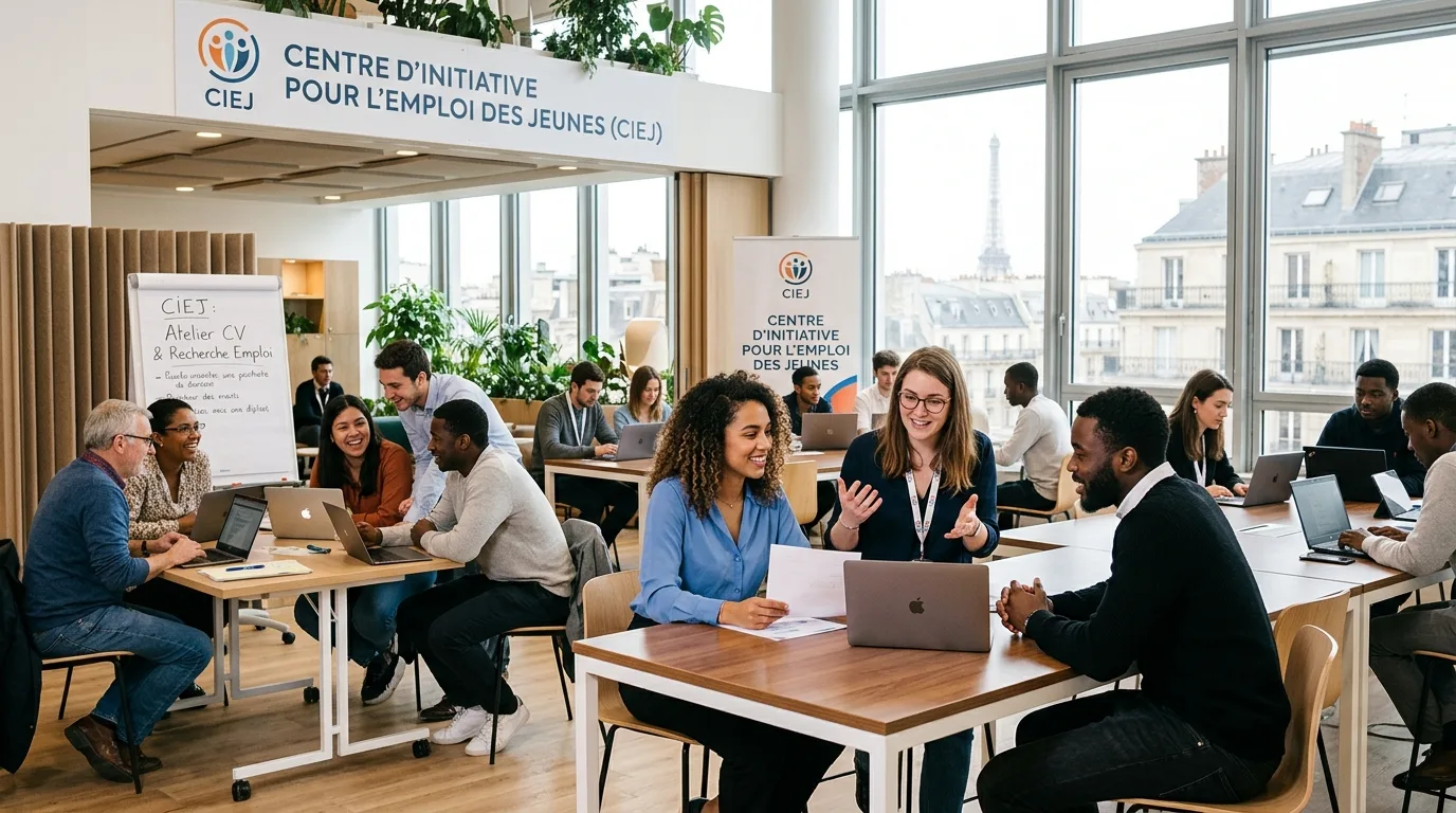 ciej : découvrez le centre d'initiative pour l'emploi des jeunes à paris, dédié à l'accompagnement et au soutien des jeunes dans leur insertion professionnelle.