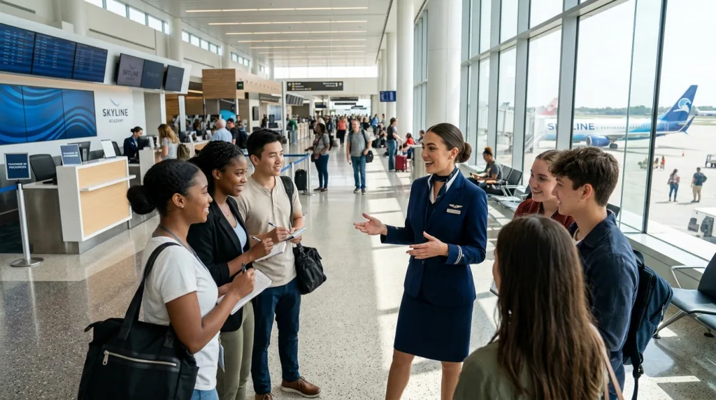 découvrez comment bénéficier d'une formation gratuite pour devenir hôtesse de l'air et lancez votre carrière dans l'aviation avec nos conseils et astuces.